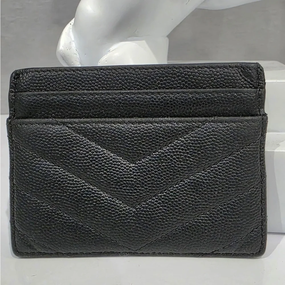 Saint Laurent Black Leather Accessory - Picture 4 of 7